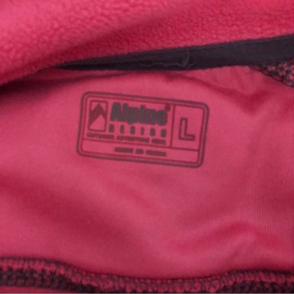 Alpine Design Fleece 1/4 Zip Up Pullover Size Large - Picture 7 of 8